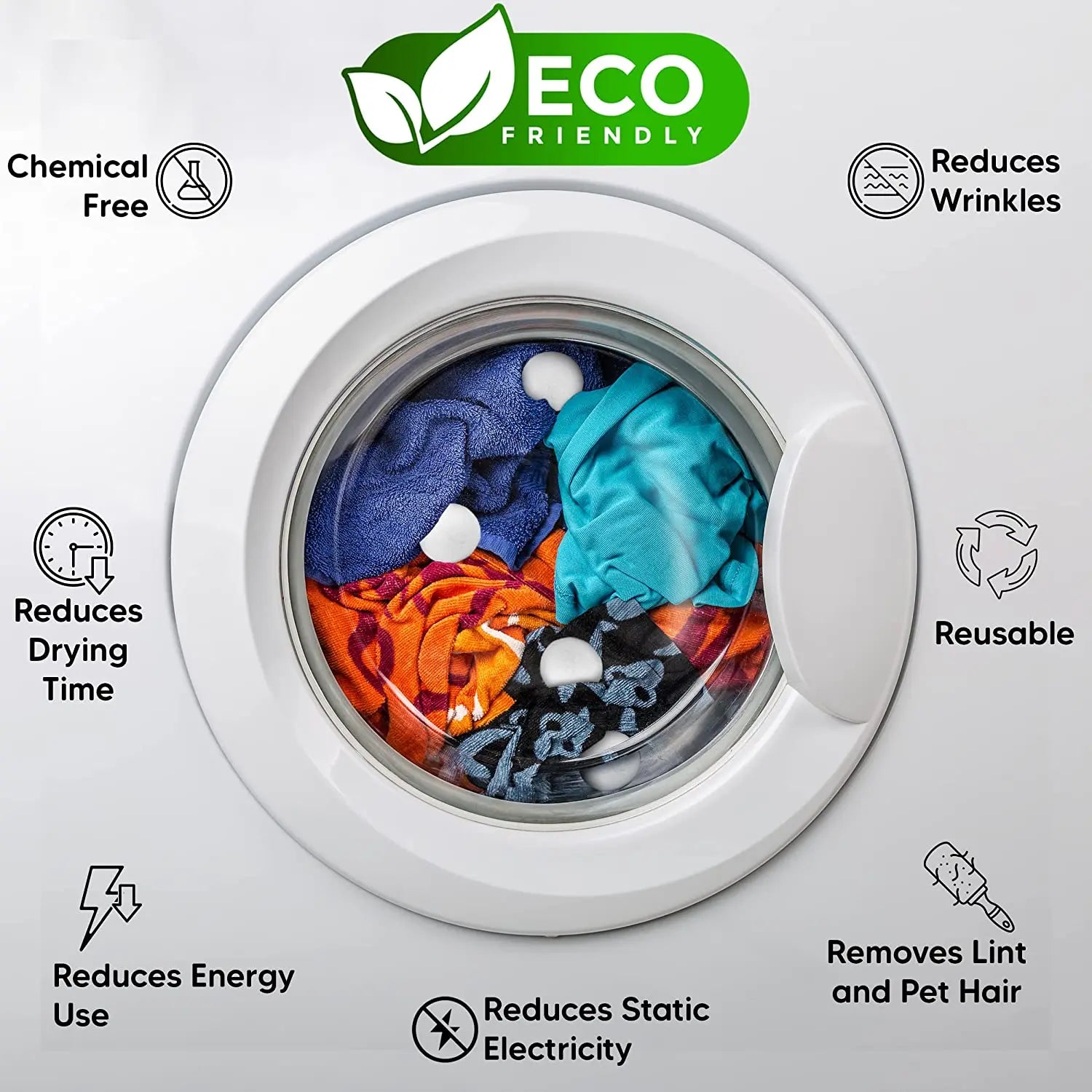 Wool Dryer Balls- Premium Natural