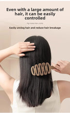 Boar Bristle Paddle Hair Brush