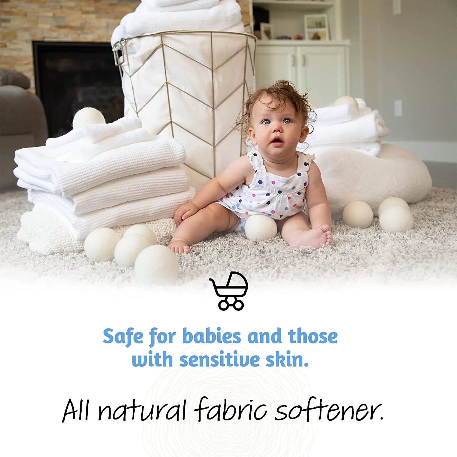 Wool Dryer Balls- Premium Natural
